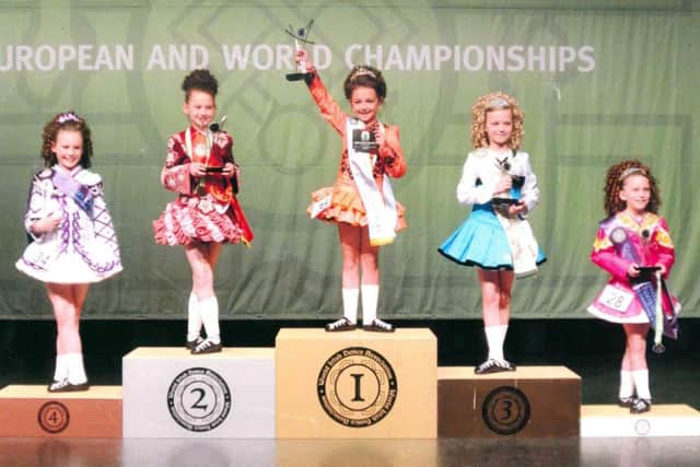 Just champion: Brooke Drury celebrates her European triumph in Germany.