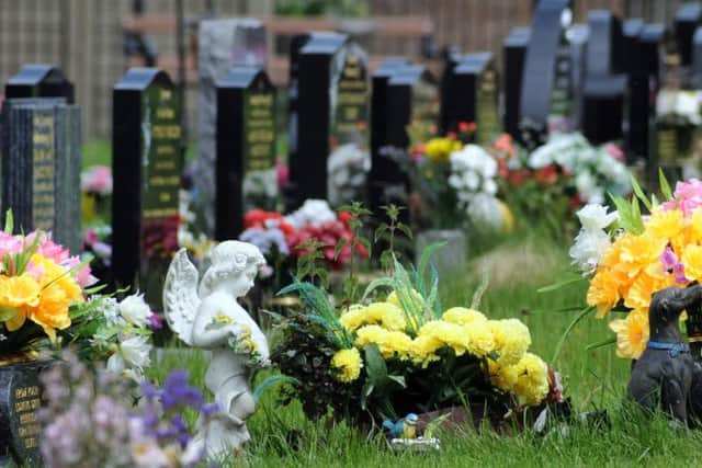 The cemetery at St. Mary's Church, Sutton.