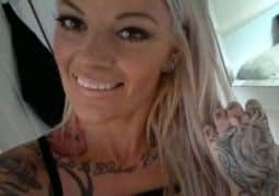 Ami Glasgow, 27 of South Normanton entered Miss Tattoo UK 2014