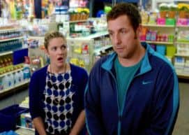 Drew Barrymore and Adam Sandler star in Blended.