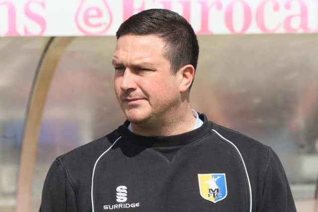 Stags boss Paul Cox -Pic by: Richard Parkes