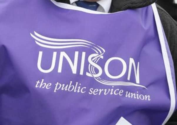 UNISON, Unite and GMB unions are balloting members over strike action after rejecting an offer of a one per cent pay rise from the Government