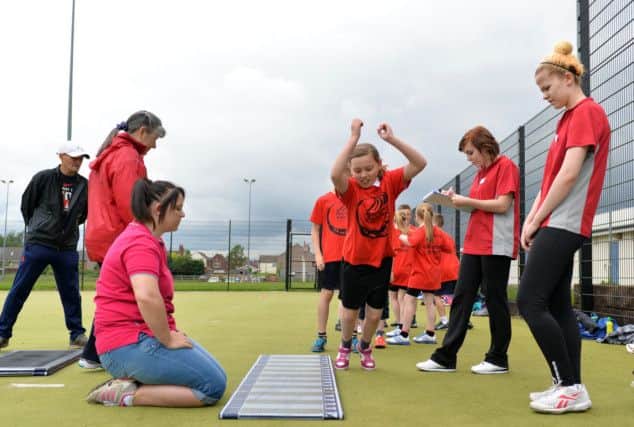 Children from Mapplewells Primary School and Kingsway Primary School took part in the Active Ashfield Athletics event at Kingsway Park