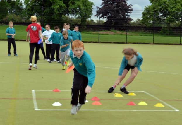 Children from Mapplewells Primary School and Kingsway Primary School took part in the Active Ashfield Athletics event at Kingsway Park