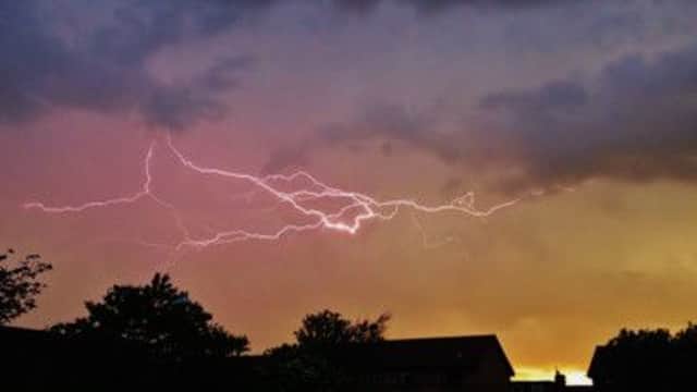 Thunder and lightning storm, 0806014 from Hendon Taken by me Matt Robinson.