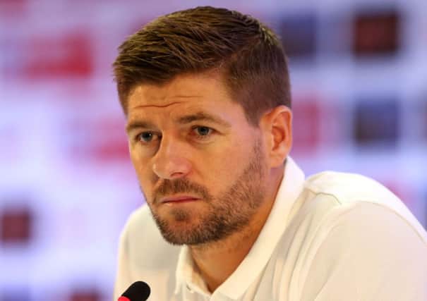 England's Steven Gerrard during a press conference at Urca Military Training Ground, Rio de Janeiro, Brazil. Picture by Mike Egerton/PA Wire.