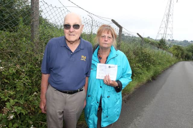 Kirkby residents Pat Bentley and Susan Horton are concerned about a planning application on Mill Lane