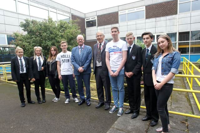 MEP's Roger Helmer and Bill Newton Dunn joined students at Meden School in Warsop for a debate on the EU