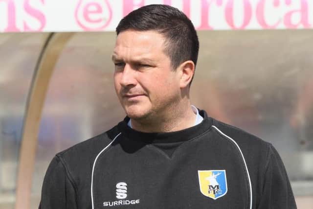 Stags boss Paul Cox -Pic by: Richard Parkes