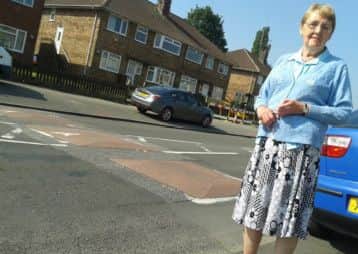 Kate Allsop is strongly against the speed bumps on Ladybrook Lane.
