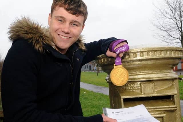 Kirkby Paralympic star Ollie Hynd.