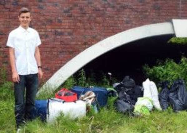 Jordan Turner is keen to help the homeless in the Sutton area.