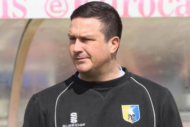 Stags boss Paul Cox -Pic by: Richard Parkes
