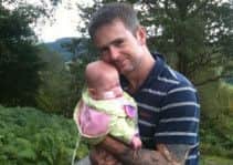Craig Stinson has been inspired to raise money for neonatal units across the area by daughter Ebony.