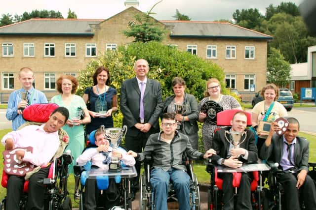 Winners at the Portland College Awards Day.