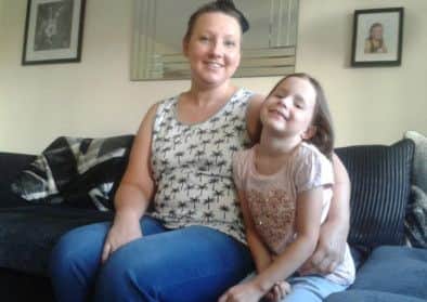 Kirkby's Julie Ainger, pictured with daughter Cassie, has fought a brave battle against cancer.