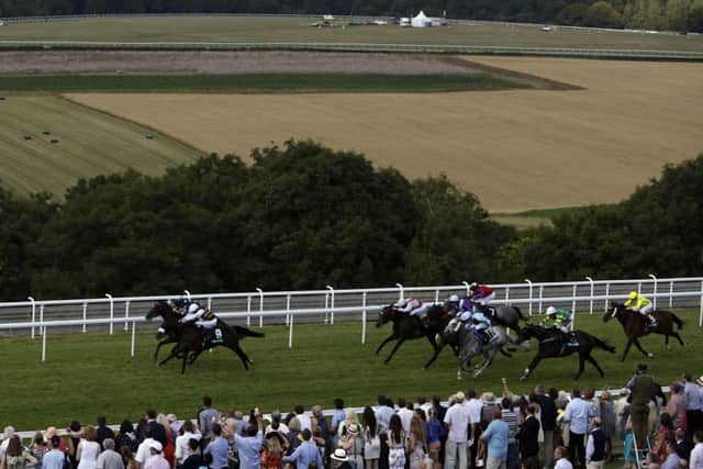 GLORIOUS GOODWOOD -- action from last week's meeting at the picturesque Sussex course (PHOTO BY: Steve Parsons/PA Wire).