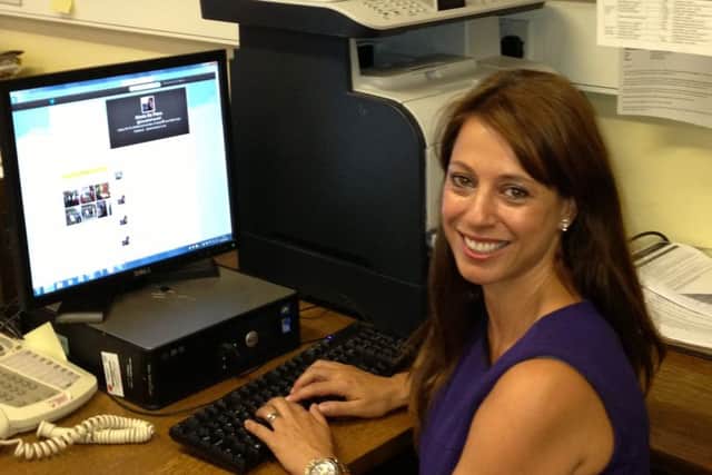 Gloria de Piero in her office at Westminster.
