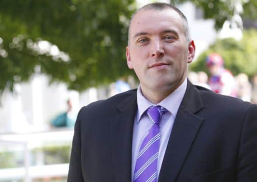 JAMES KNOX -- new boss at Nottingham Racecourse.