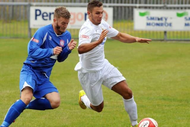 Rainworth MW v Lincoln Utd. Danny Williams