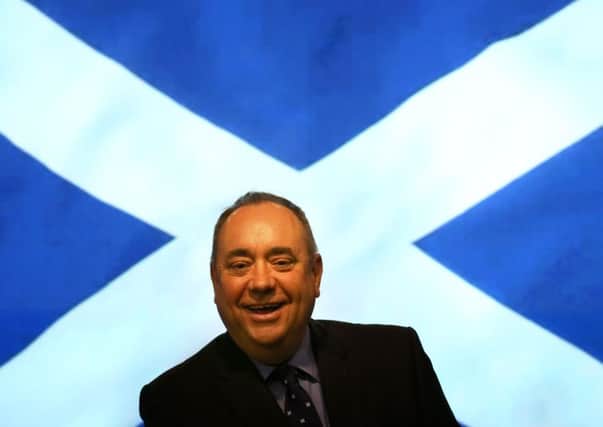 Scottish First Minister Alex Salmond.