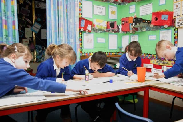 Pupils at Healdswood Infant and Nursery School in Skegby, rated Good  in its 2014  Ofsted inspection.