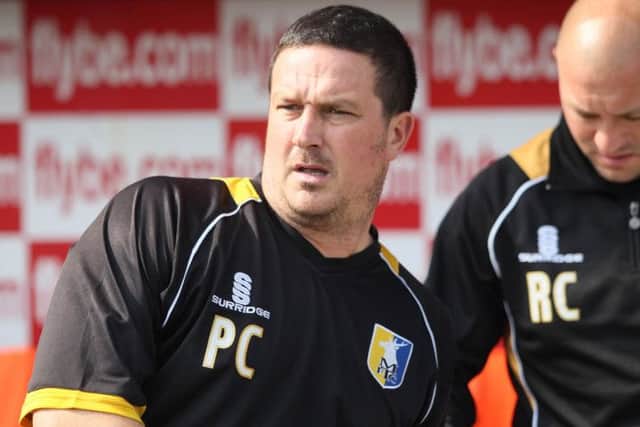 Mansfield boss Paul Cox -Pic by: Richard Parkes
