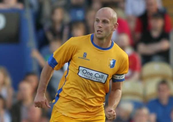 Mansfield Town's Adam Murray -Pic by: Richard Parkes
