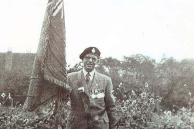 Private William Bower who served in WW1.