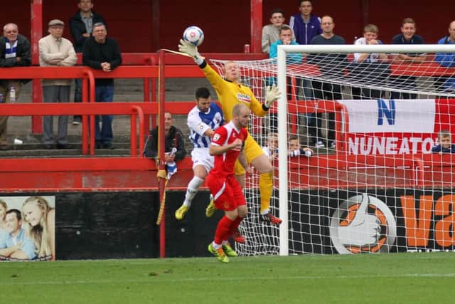 Alfreton keeper Cameron Dawson