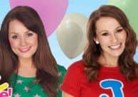 Amy Thompson and Jen Pringle in Milkshake! Party Party Live