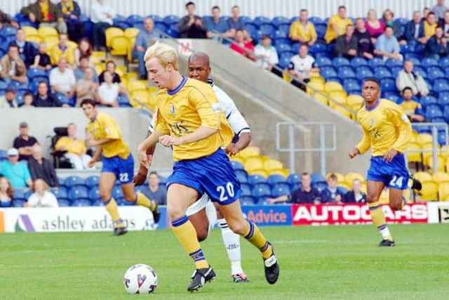 2001 Mansfield Stags v Southend Craig Disley