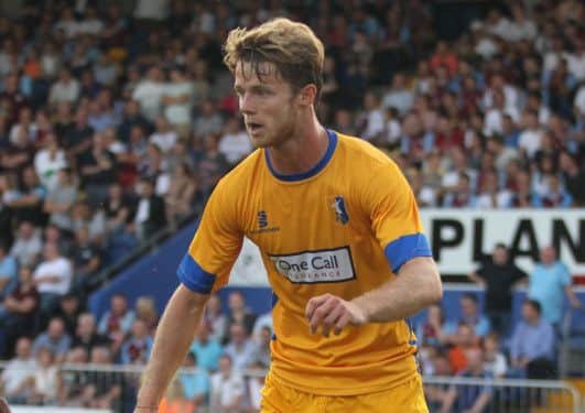 Mansfield Town Alex Fisher -Pic by: Richard Parkes