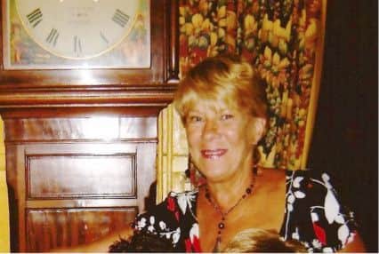 Victim Sandra Bainbridge.