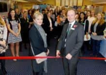 Carl Atkin  Head of The Brunts Academy officially opened the 2014 Careers and Apprenticeship Fair hosted by the Mansfield Learning Partnershipevent