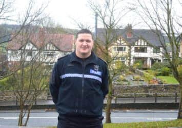 New Wirksworth and Middleton beat bobby Pc Dan Mitchell.