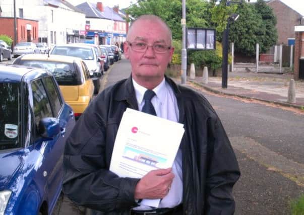 Ken Cotham (60) who fought off a mugger, is partially-sighted and is disabled.