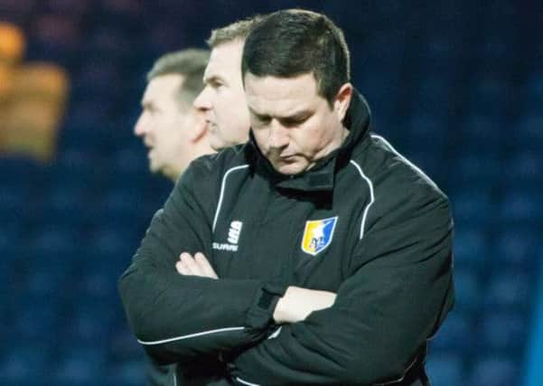 Mansfield Town manager Paul Cox