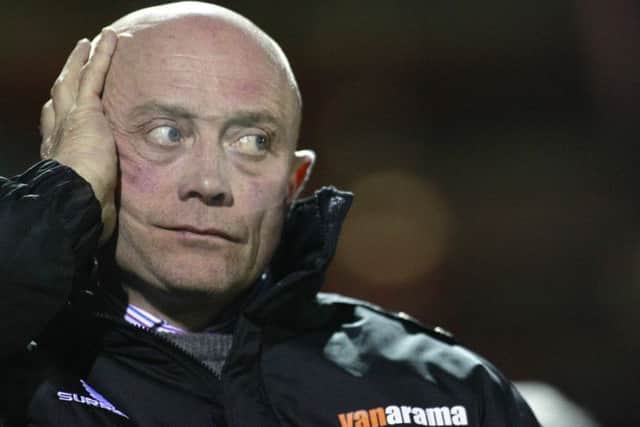Alfreton manager Nicky Law -Pic by: Richard Parkes