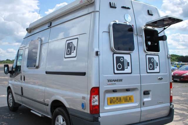 Mobile speed camera