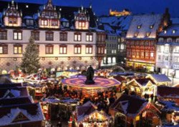 Coburg Christmas market in Germany