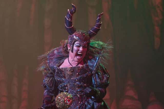 Vicky Entwistle as Carabosse.