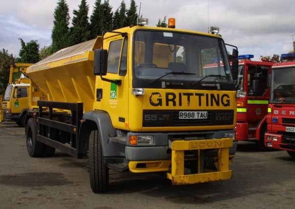 Notts county council gritter