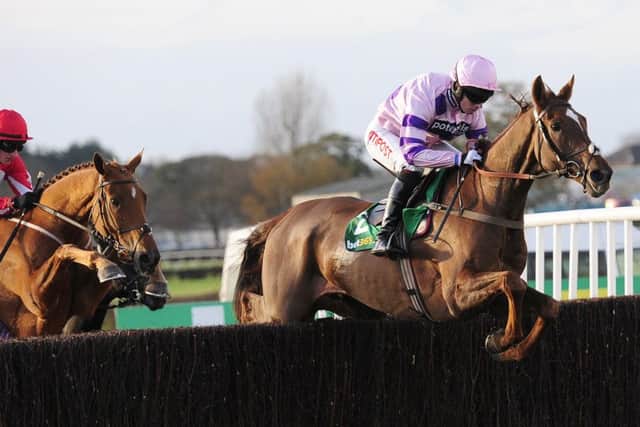 KING FOR THE DAY? -- Silviniaco Conti (right), who is favourite for Boxing Day's big race, the William Hill King George VI Chase (PHOTO BY: John Giles/PA Wire).