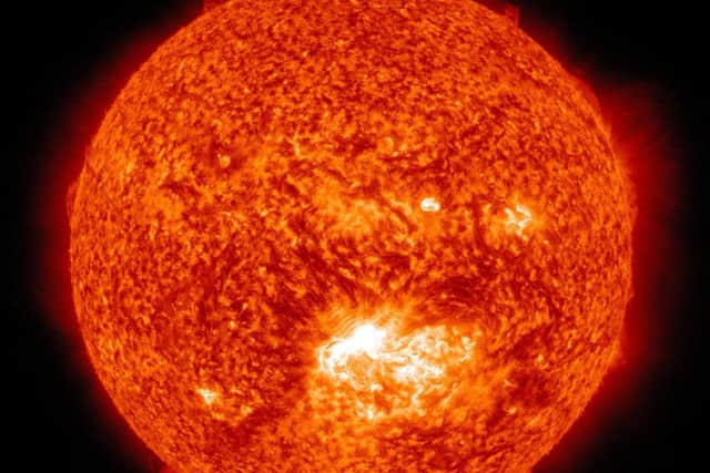 NASA capture solar flare