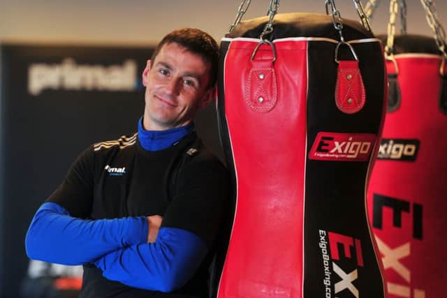 12 December 2014.......      Ex-army man Phillip Wright, CORRECT has launched a brand new gym, Primal Gym, in Leeds Dock, which is the first gym in the UK where the more you exercise, the less you pay. TJ1006019a Picture Tony Johnson