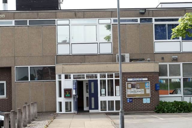 Hucknall Police Station on Watnall Road