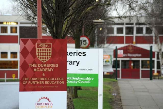 The Dukeries Academy, Ollerton.