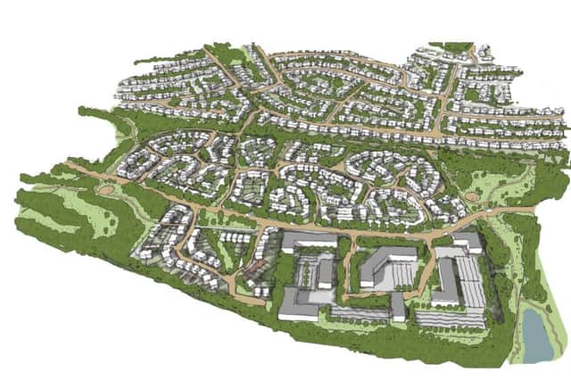 Artist's impression of the development