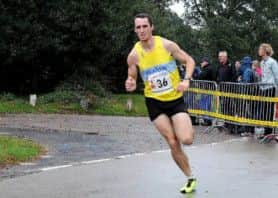 Stuart King in action.